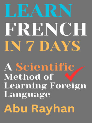 cover image of Learn French in 7 Days
